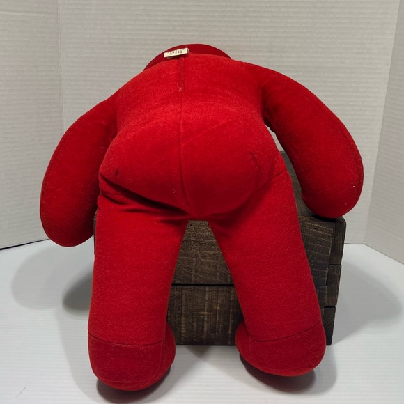 Vintage 1979 North American Bear Co. Red Bear Designed By Barbara Isenberg - Picture 6 of 10